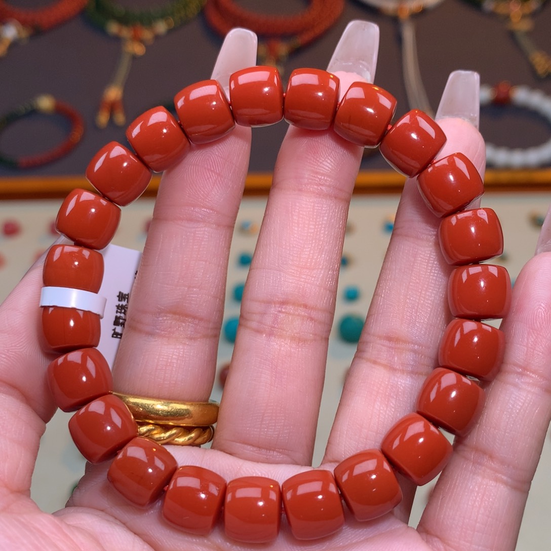 南红玛瑙未镶嵌颈饰