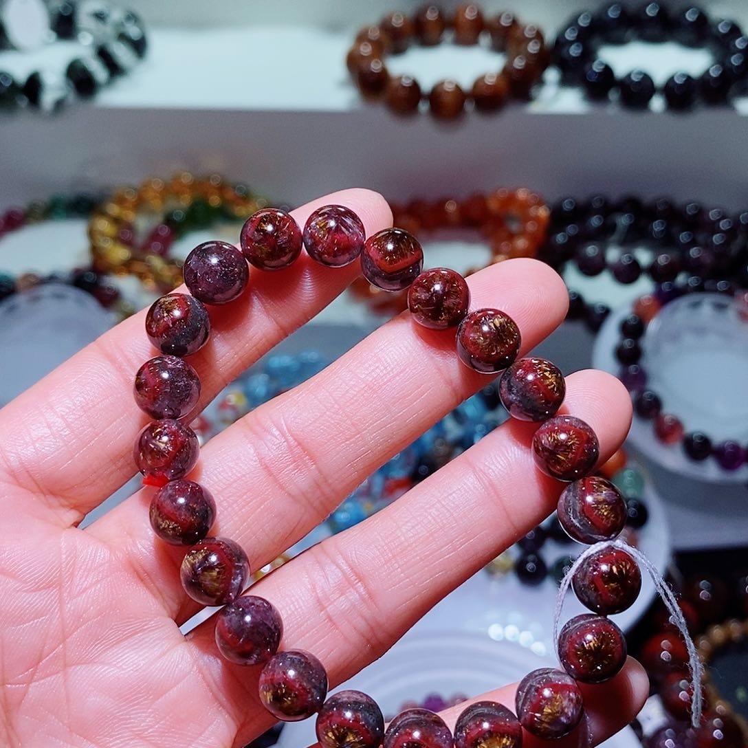 未镶嵌手链水晶欢**?水晶