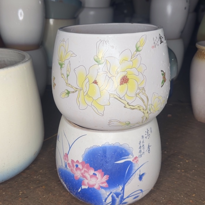 瑕疵花盆处理啦口18高18