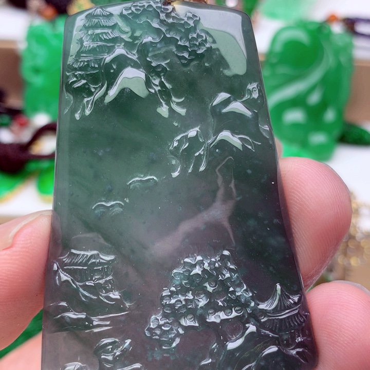 吊坠(不含链)未镶嵌翡翠