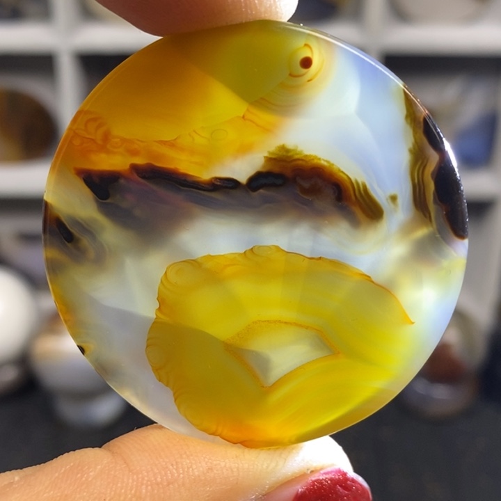 玛瑙/玉髓未镶嵌颈饰