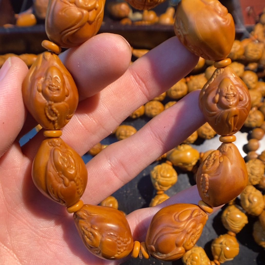 橄榄核手串/手链弥勒