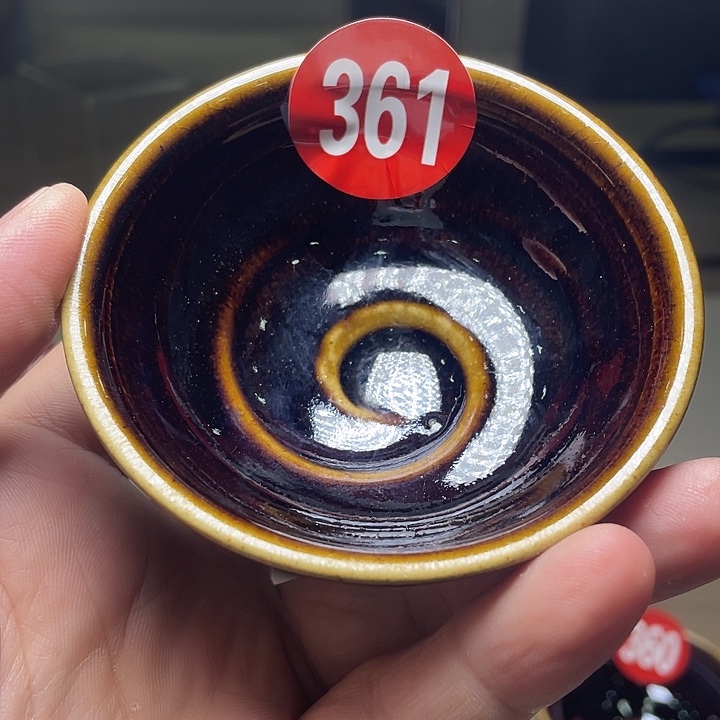 永***行茶盏茶洋窑手工品茗主人杯