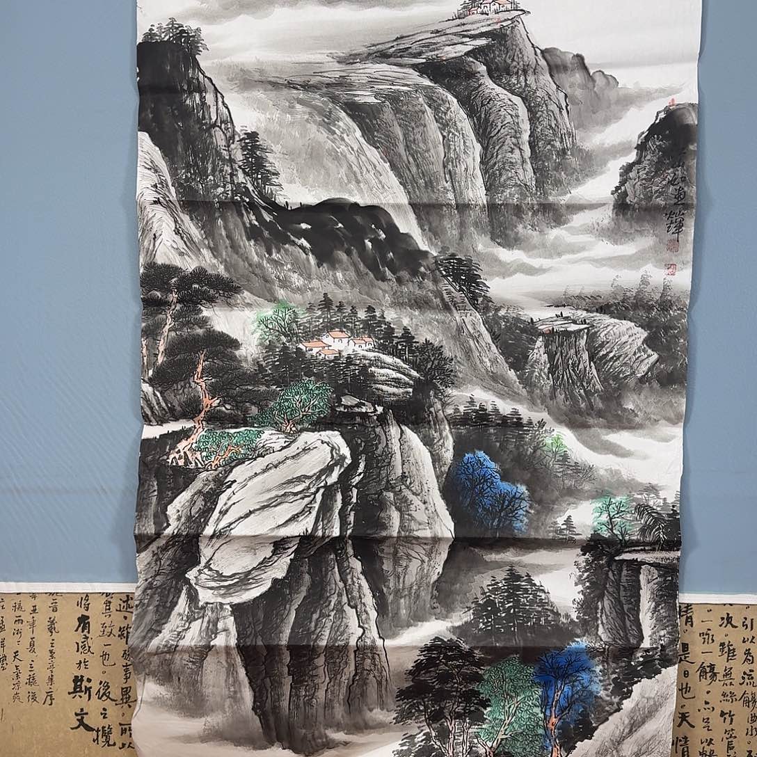 国画729 牡丹一如您的脸颊美丽如