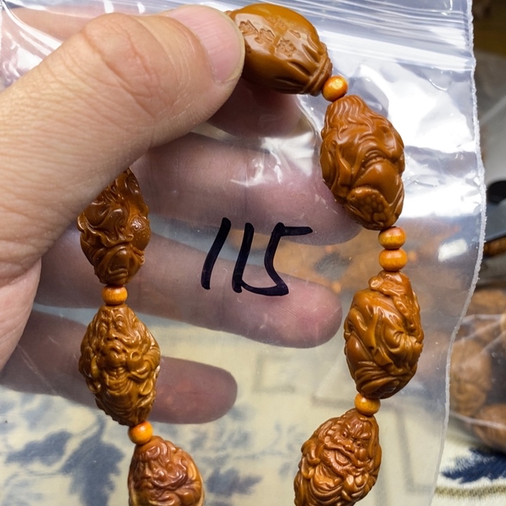 橄榄核手串/手链橄榄核雕工艺手串