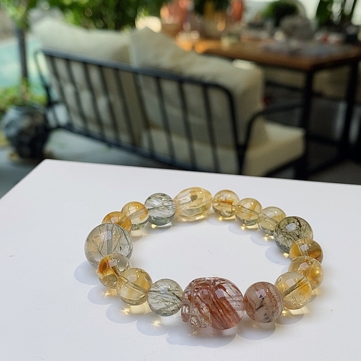 水晶手链未镶嵌手链