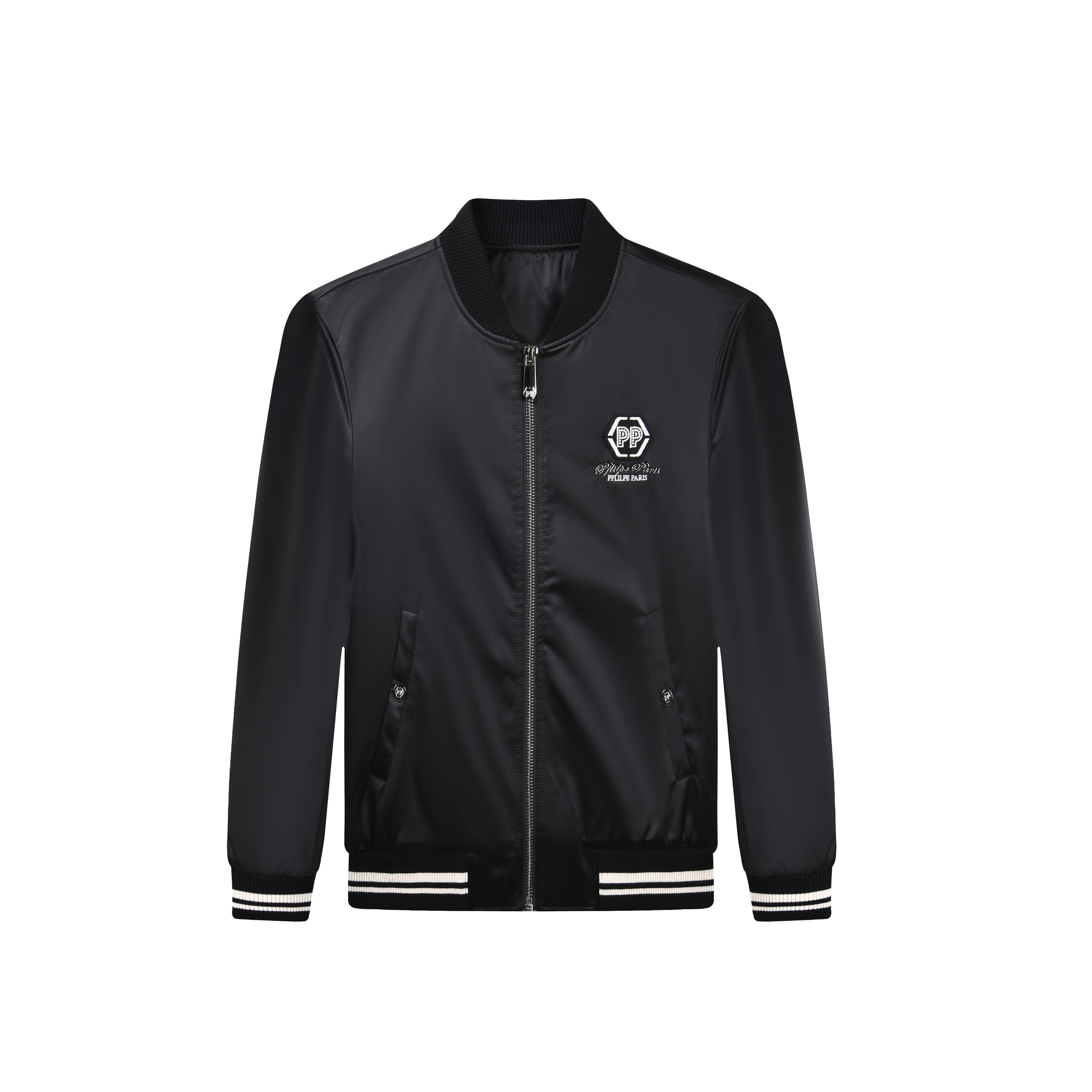 【PP】秋冬新款男士时尚休闲百搭棒球领保暖夹克外套1692