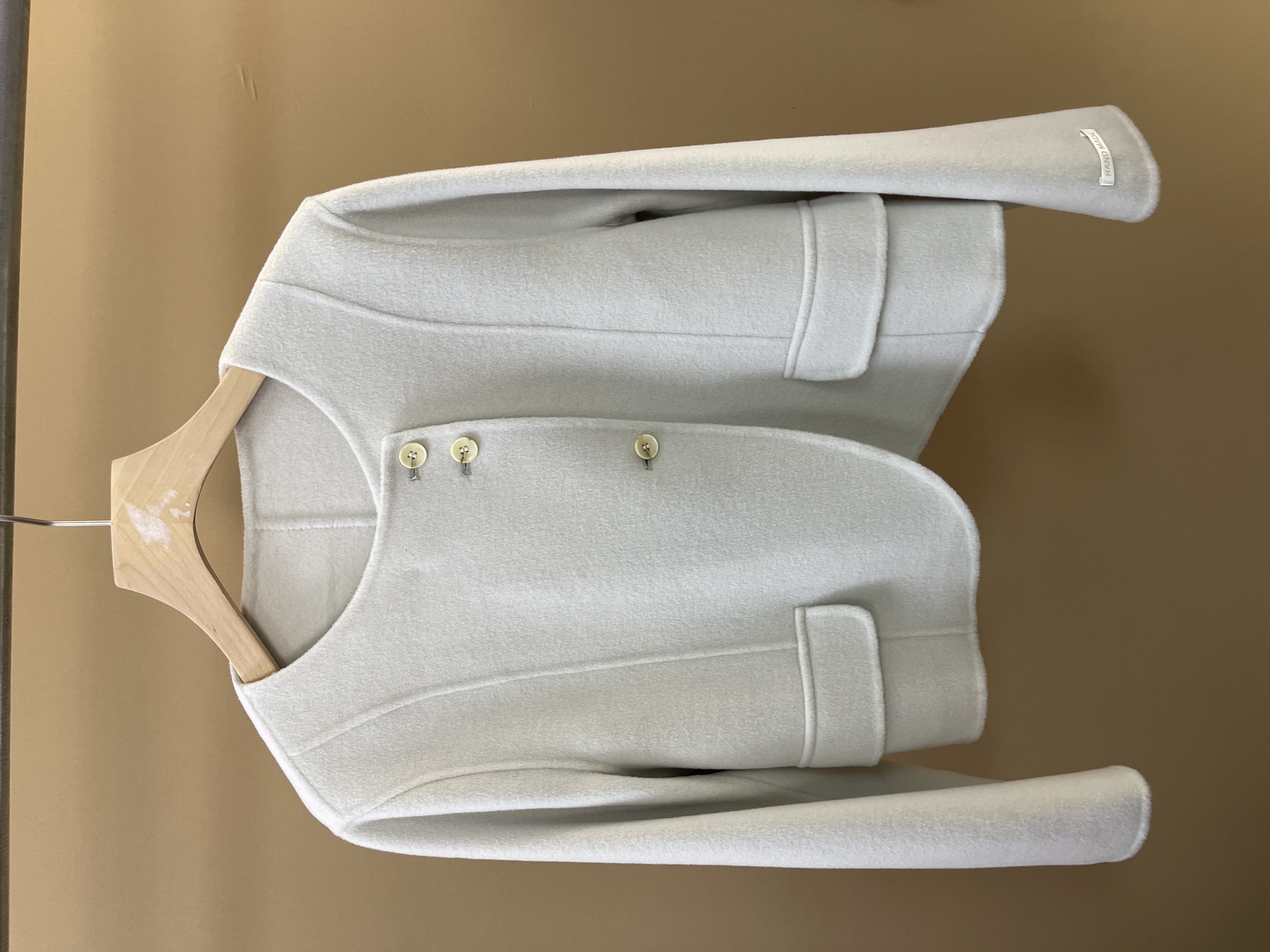 25款【10羊绒】女士双面尼短外套