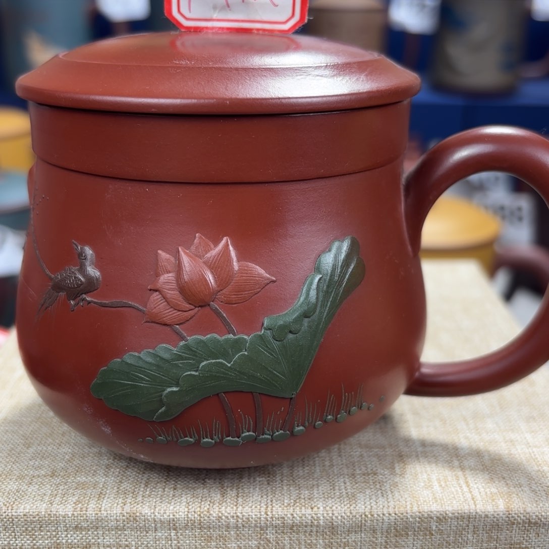 紫砂茶杯紫砂盖杯