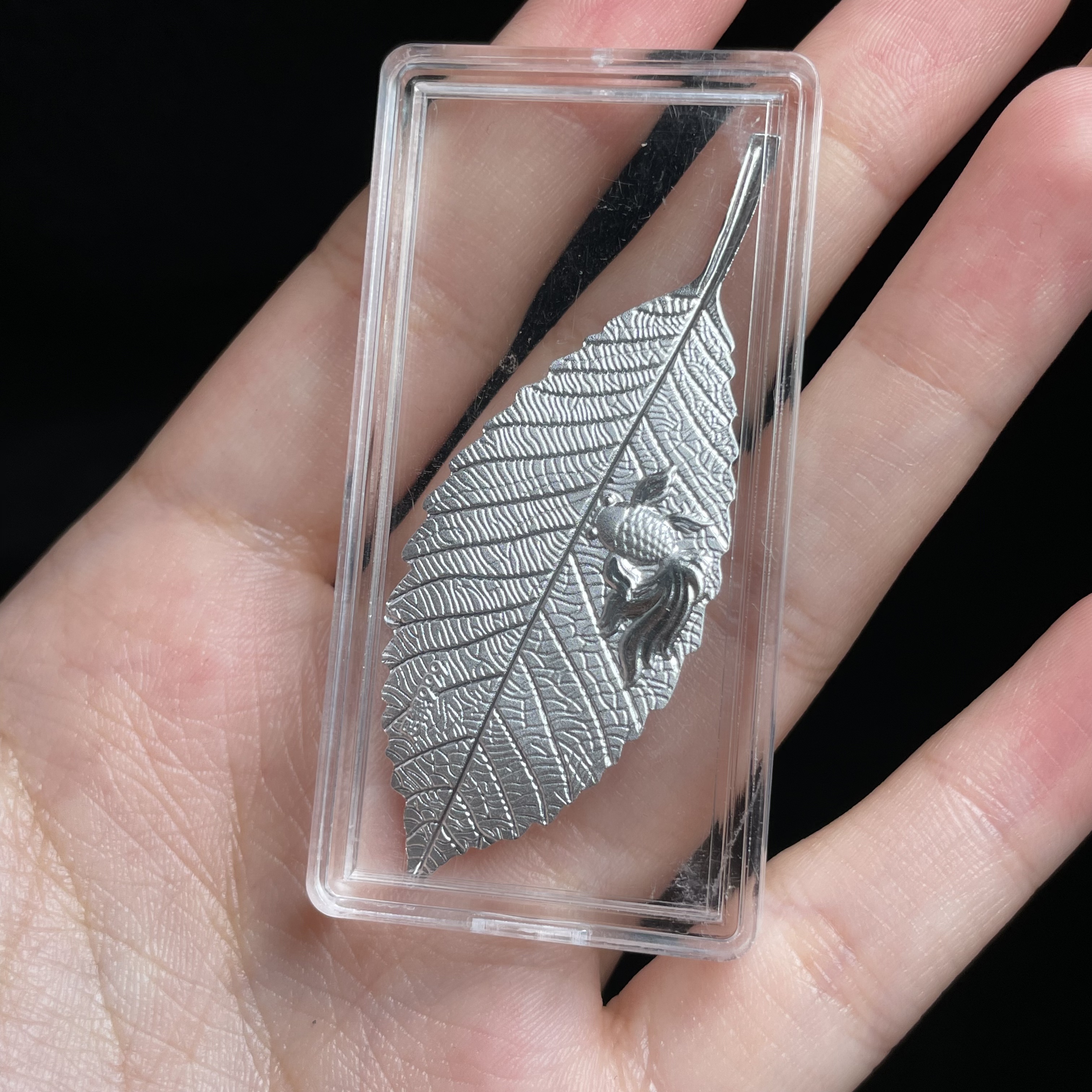 足银银制品 【玉总珠宝】足银银叶子  CAN3110440