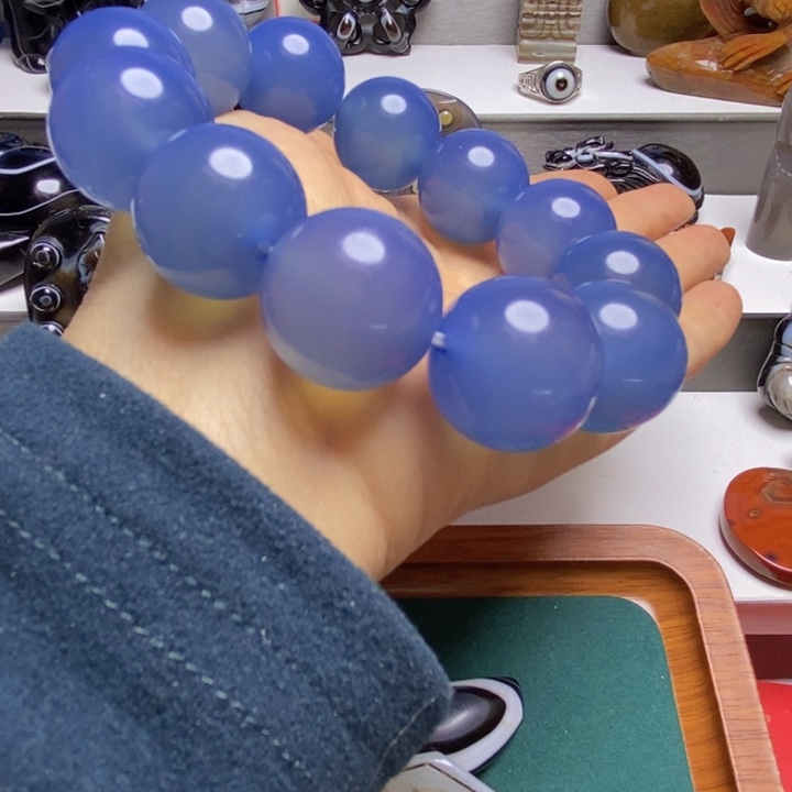 未镶嵌套链玛瑙/玉髓夜***了