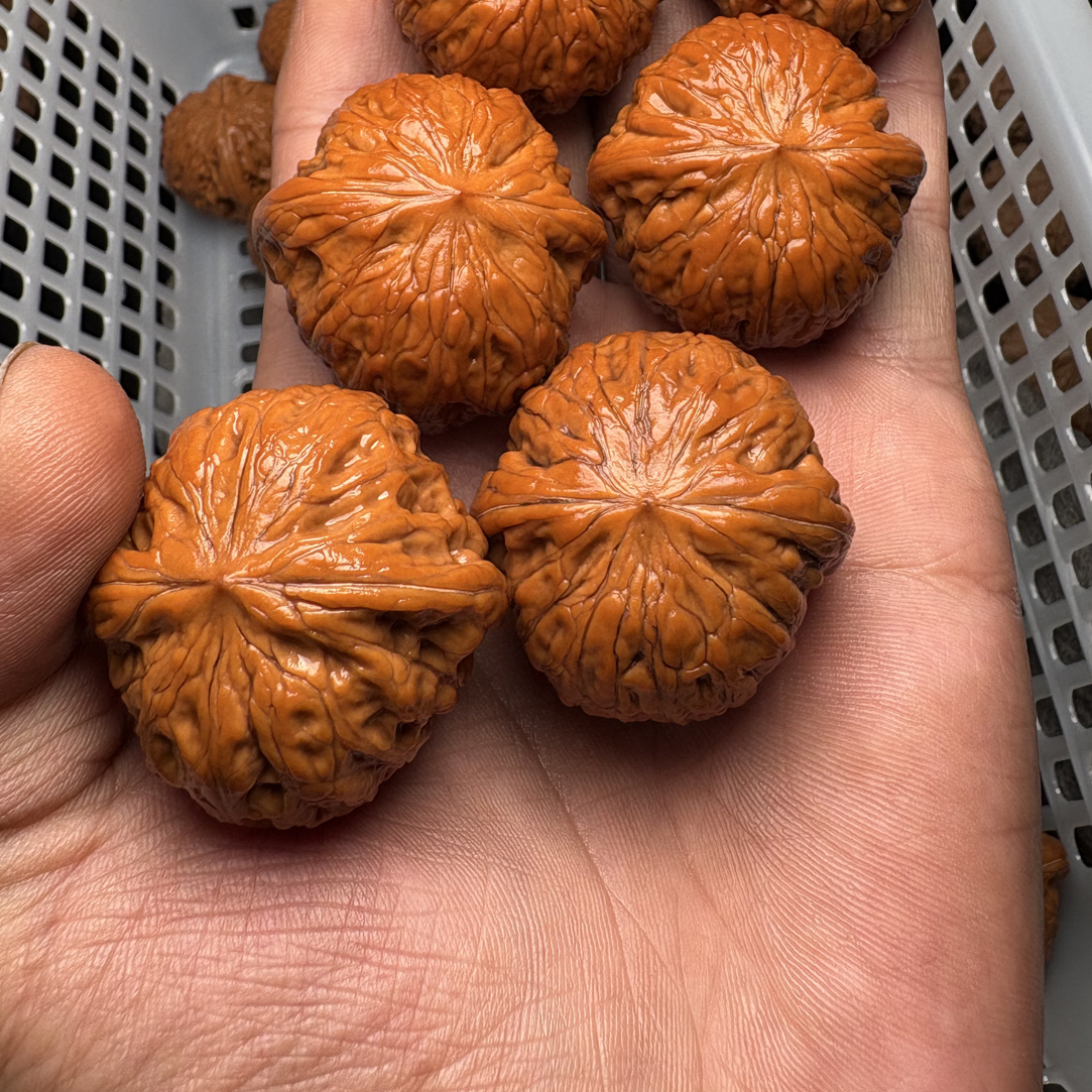铁锤妹妹文玩核桃把件精挑对，头货对文玩核桃把件