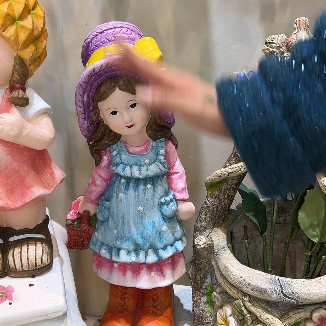 花园摆件红红火火