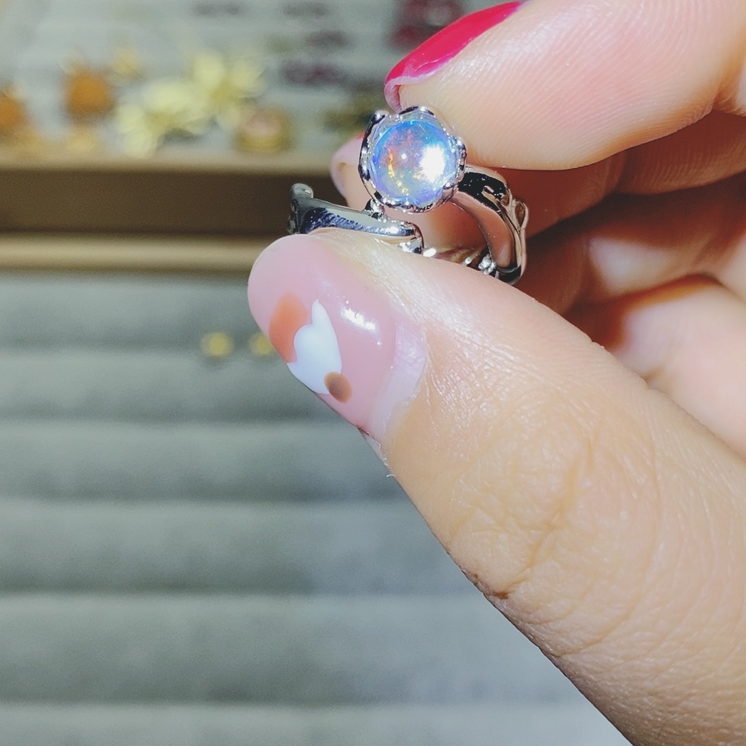 【闪购商品】托帕石耳饰银S925镶嵌