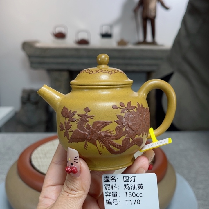 紫砂茶壶紫砂刻绘