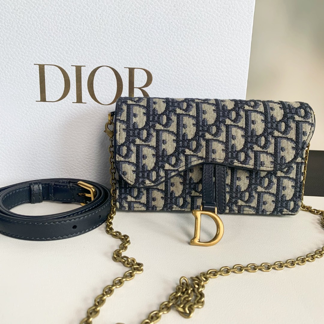 95新 DIOR/迪奥 【98新】dior 马鞍包woc