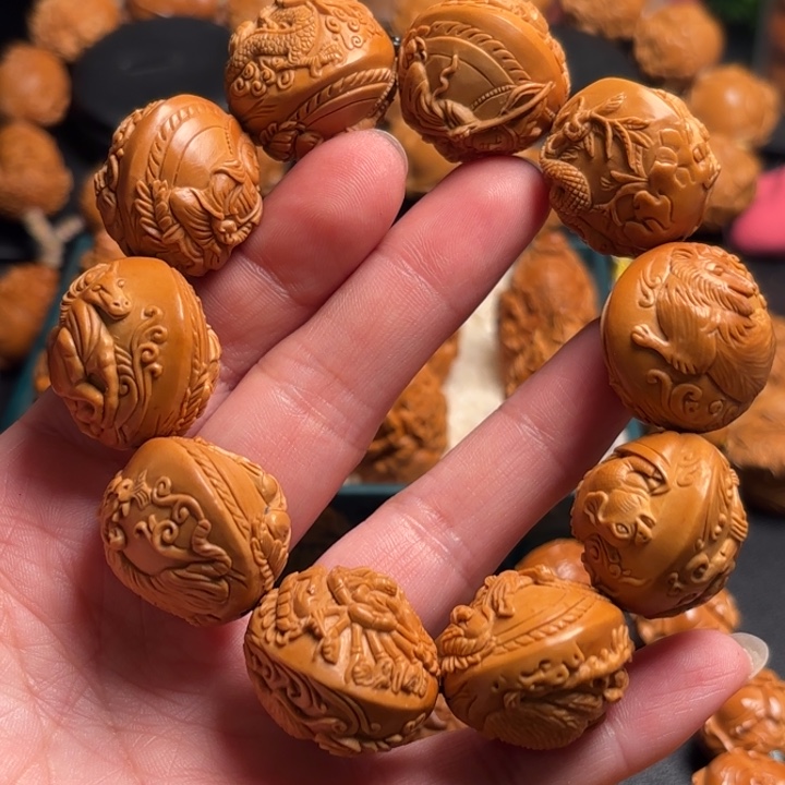 橄榄核手串/手链骑****球手串