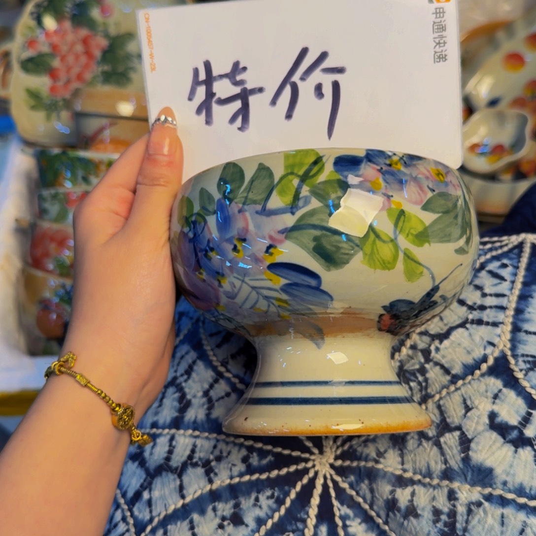 瓷片景德镇陶瓷手工手绘