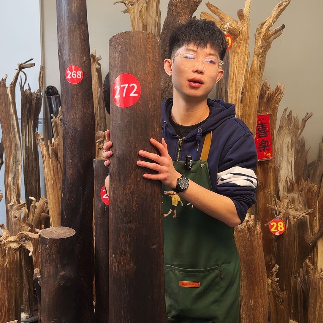 沉香木摆件天然沉香原木摆件➕底座