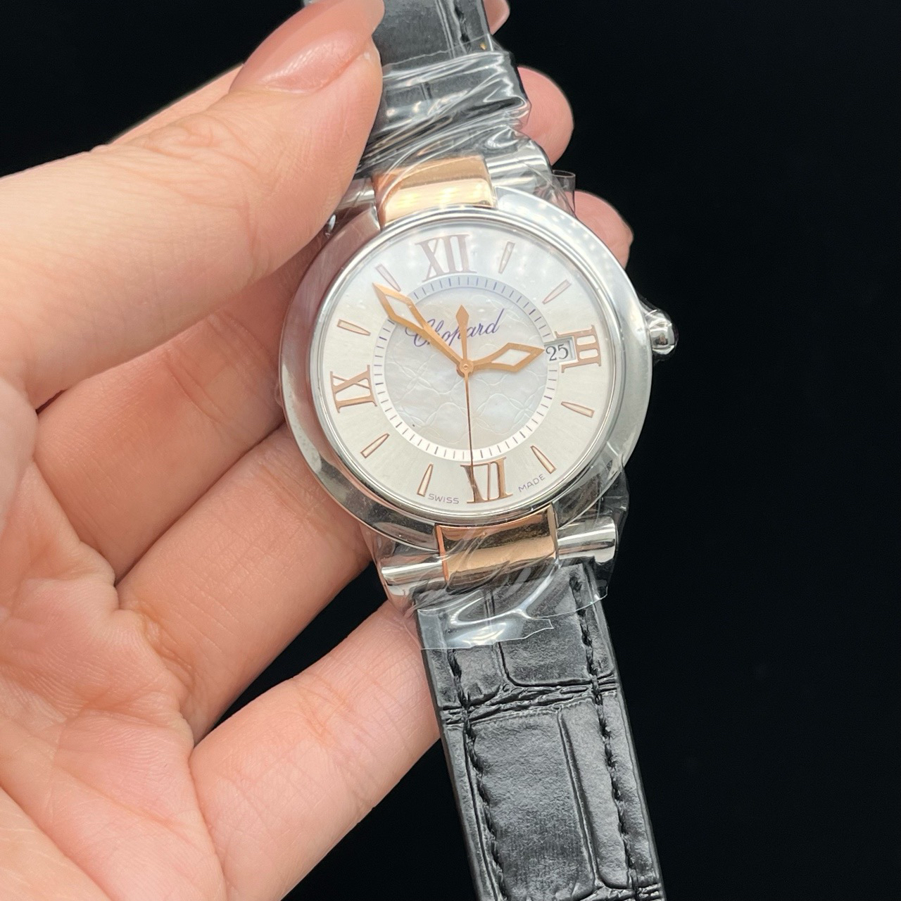 99新 Chopard/萧邦 萧邦石英女表28mm