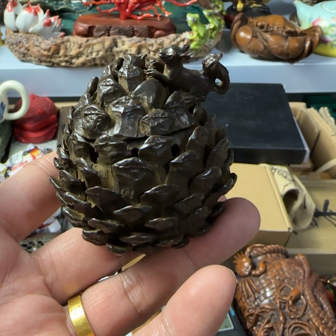 紫砂茶宠放漏场，全都漏