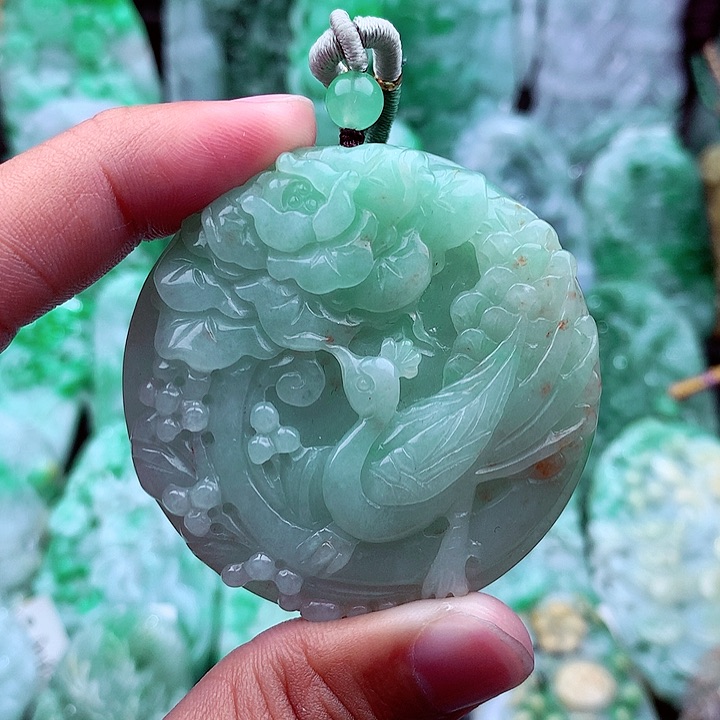 翡翠吊坠(不含链)未镶嵌