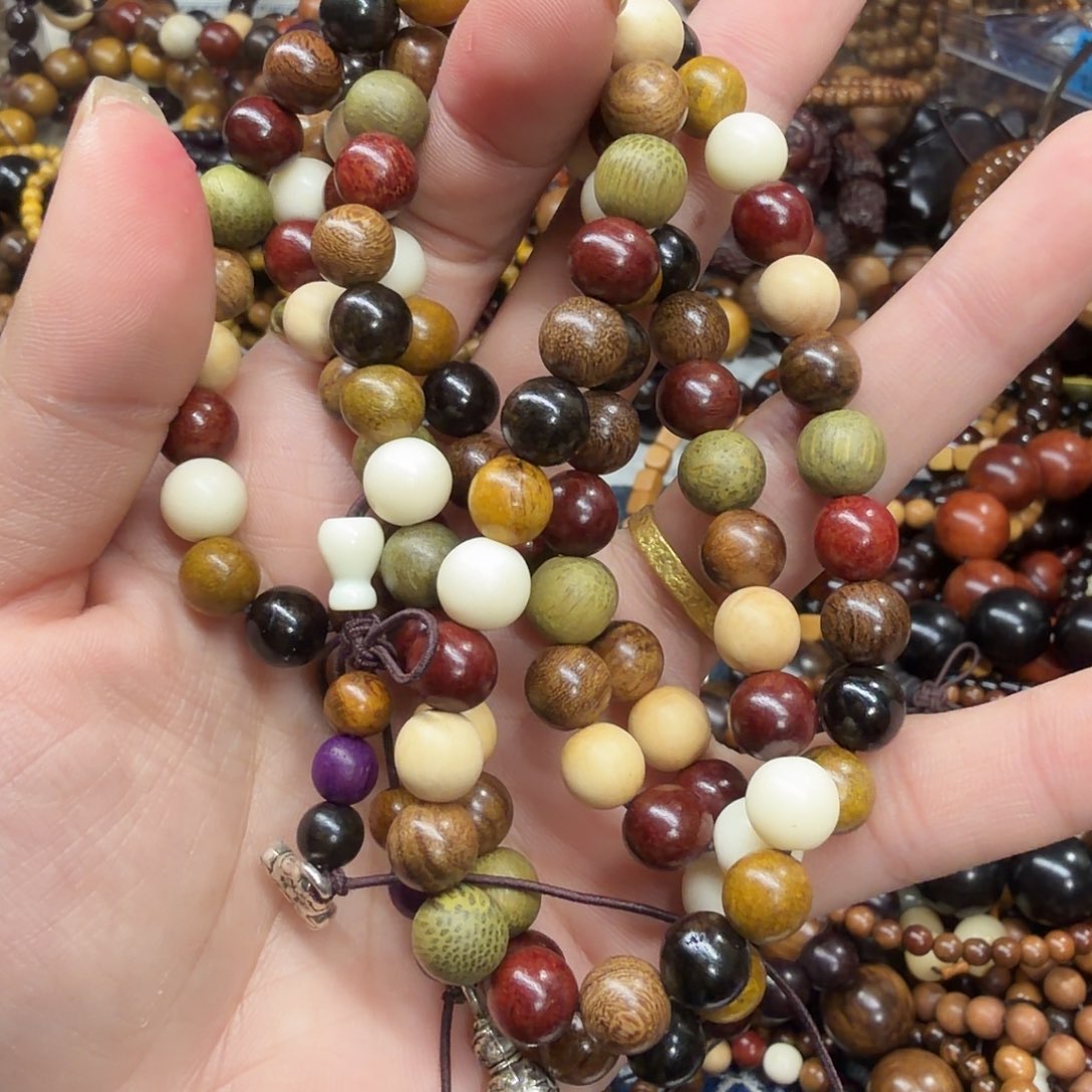 维腊木（绿檀）无事牌