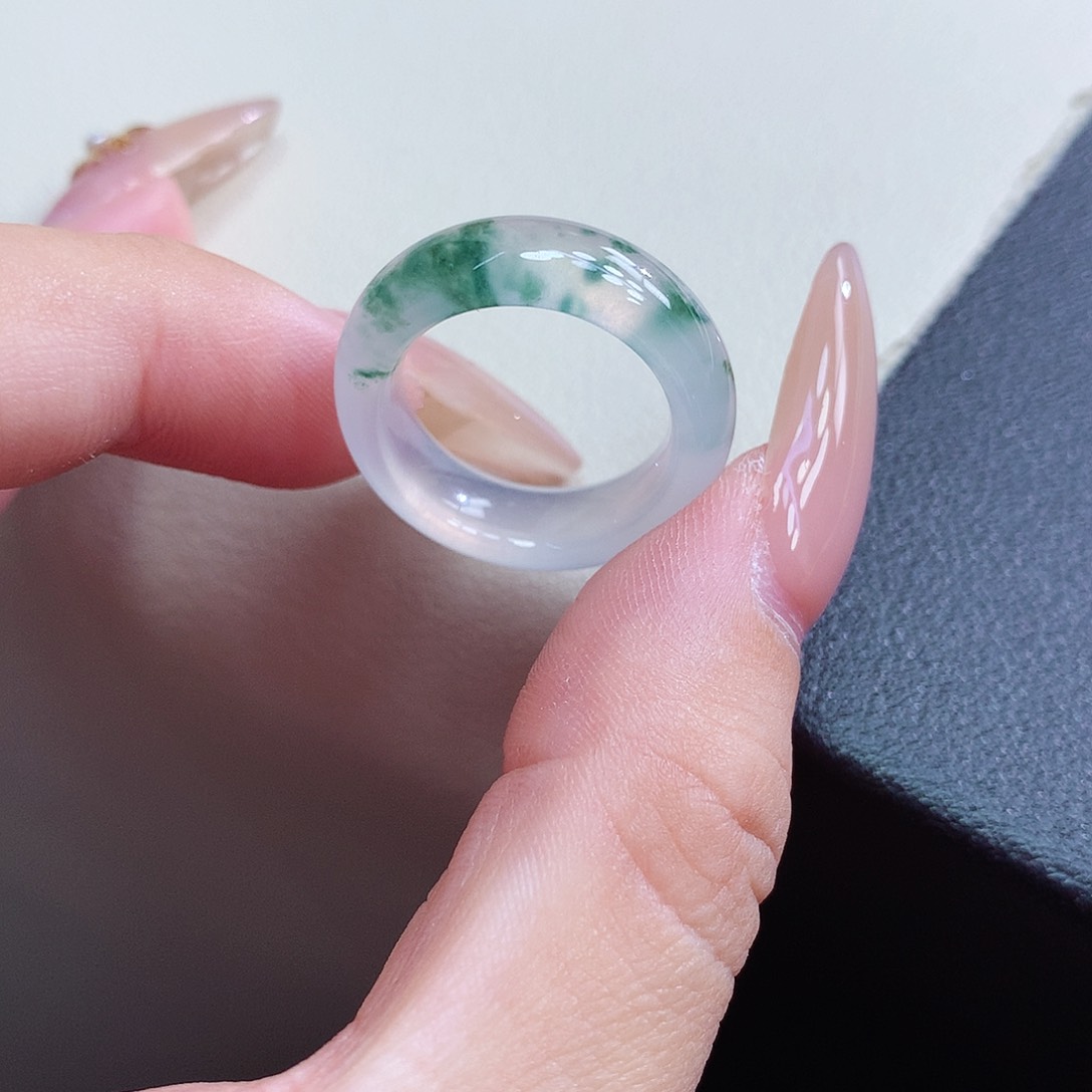 未镶嵌戒指翡翠11-12号