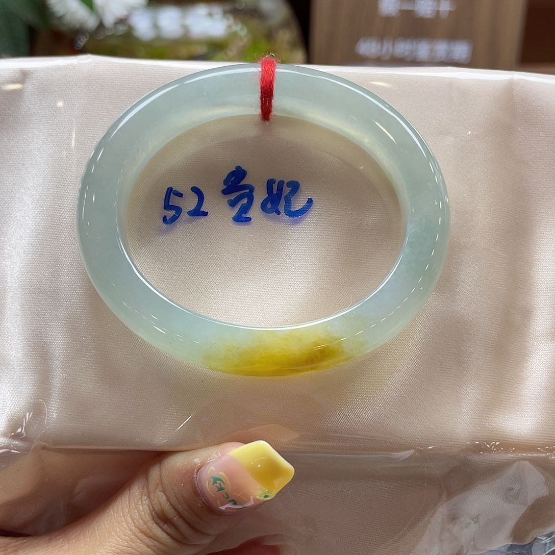 翡翠未镶嵌手镯40号链接