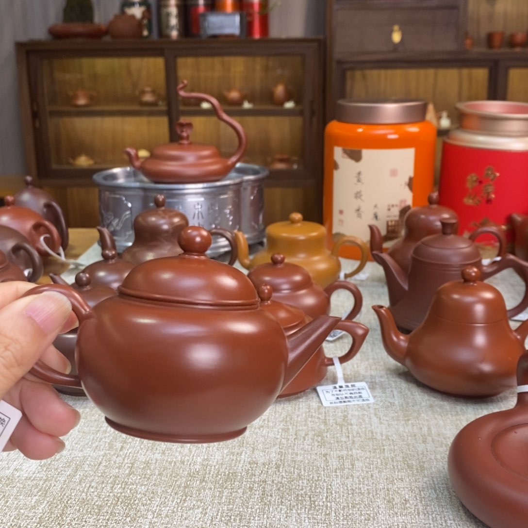 紫砂茶壶茶**想潮州手拉壶