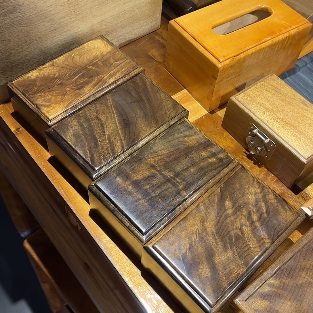 金丝楠陰沉金絲楠木抽拉盒