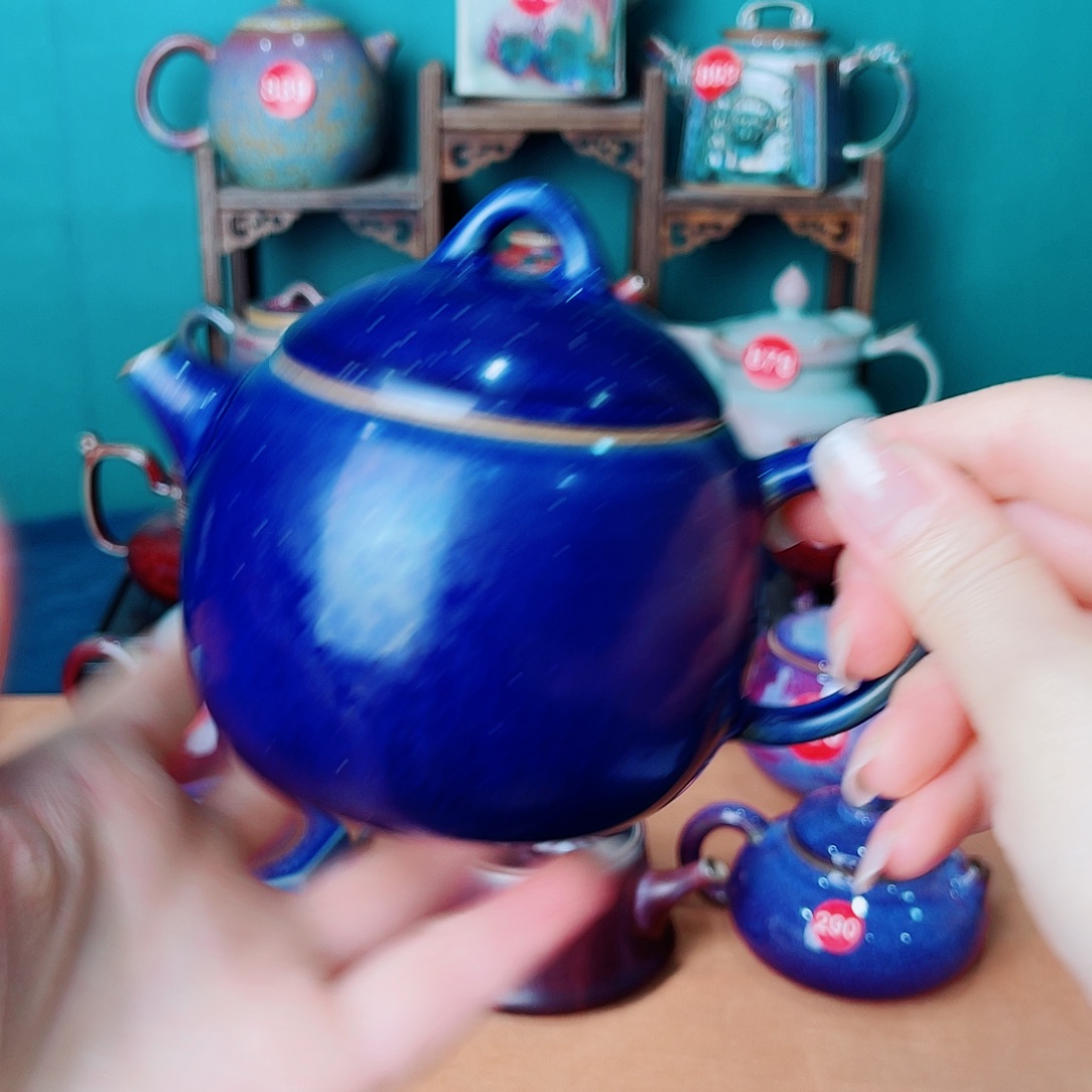 钧瓷艺术作品壶水