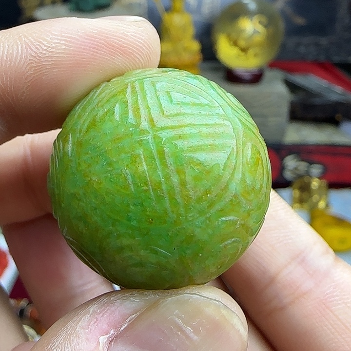 白玉菩提吊坠上****）精品