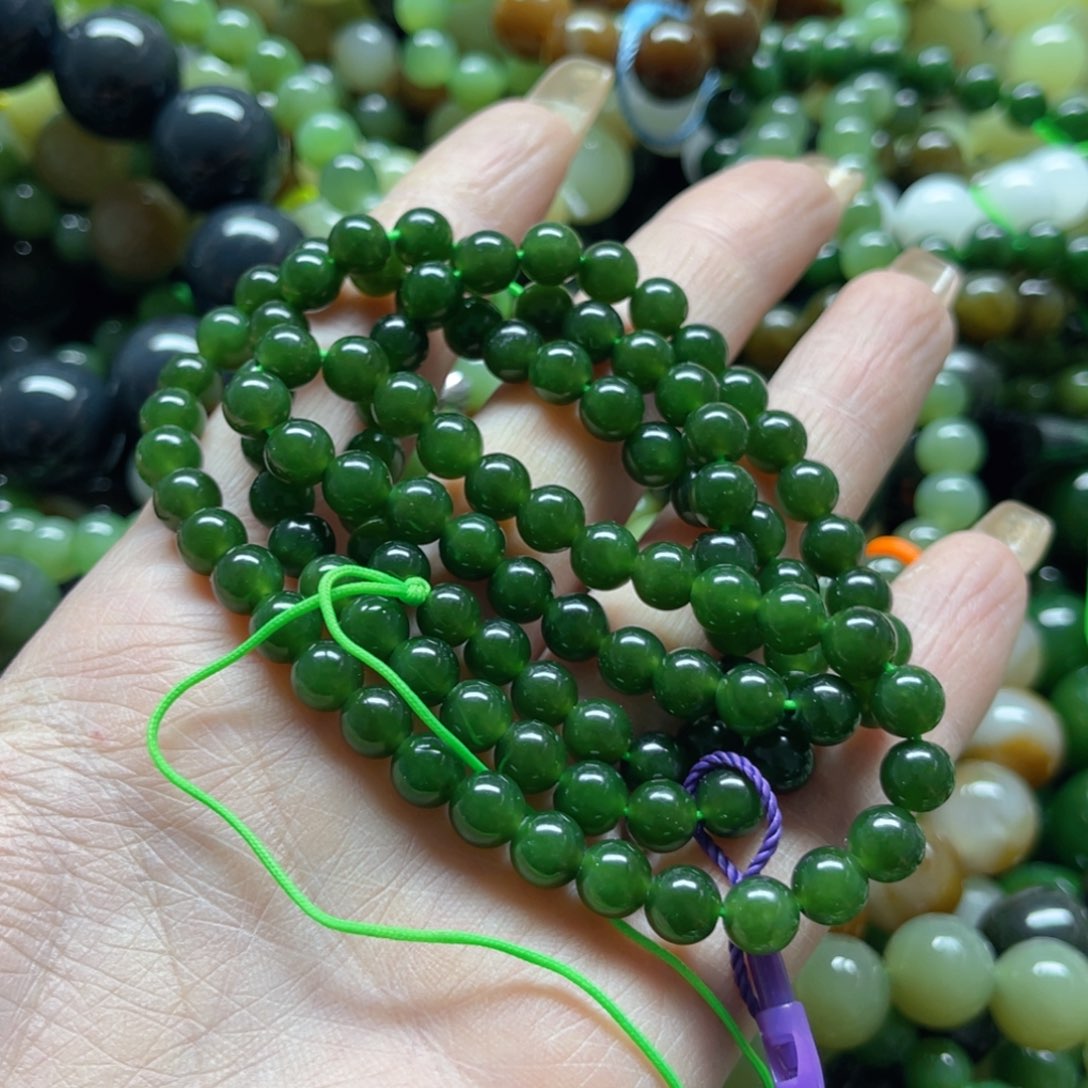 和田玉手链未镶嵌