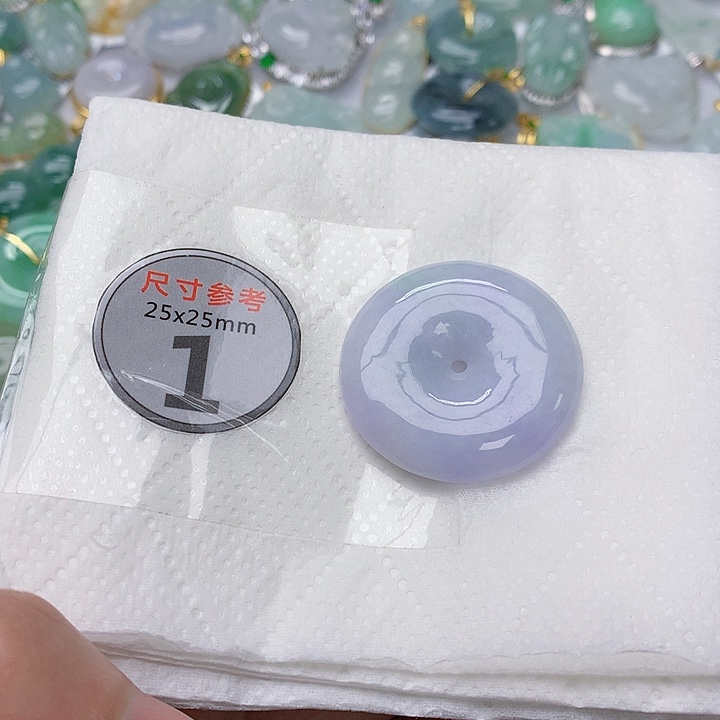 颈饰未镶嵌翡翠天然A货