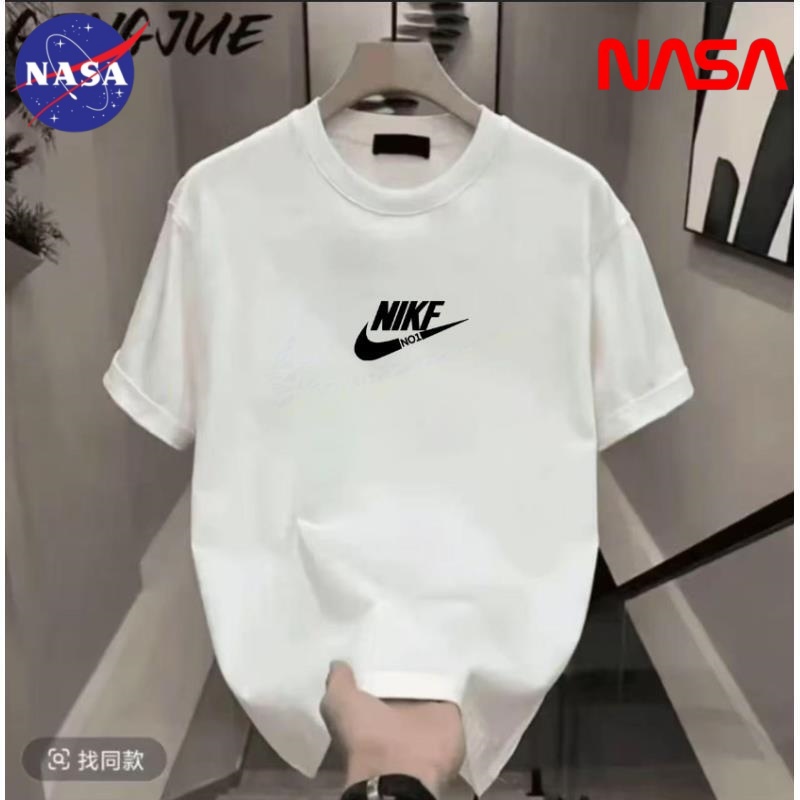 新款时尚百搭潮流情侣休闲潮流半袖圆领印花夏季男女同款T恤-A62