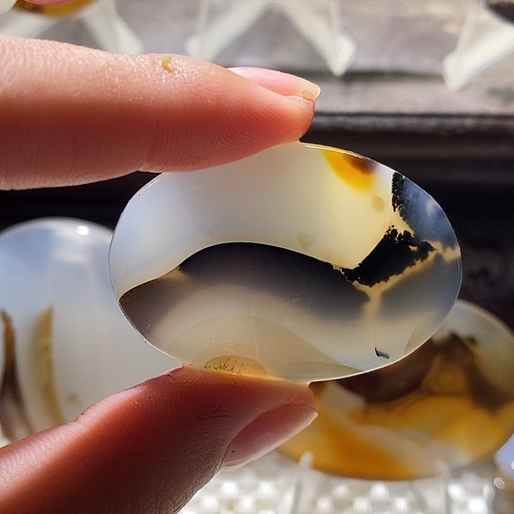 玛瑙/玉髓未镶嵌颈饰