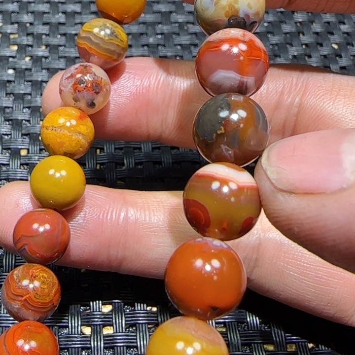 明***强玛瑙/玉髓未镶嵌吊坠