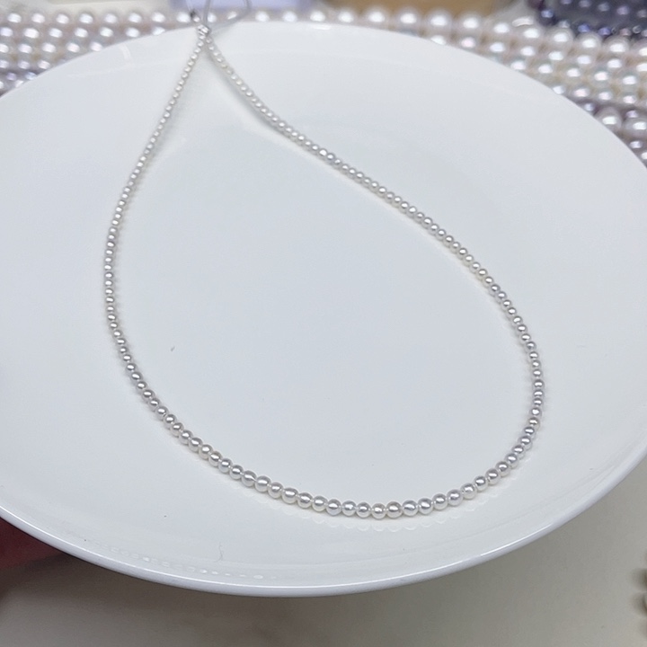 淡水珍珠颈饰合金A7