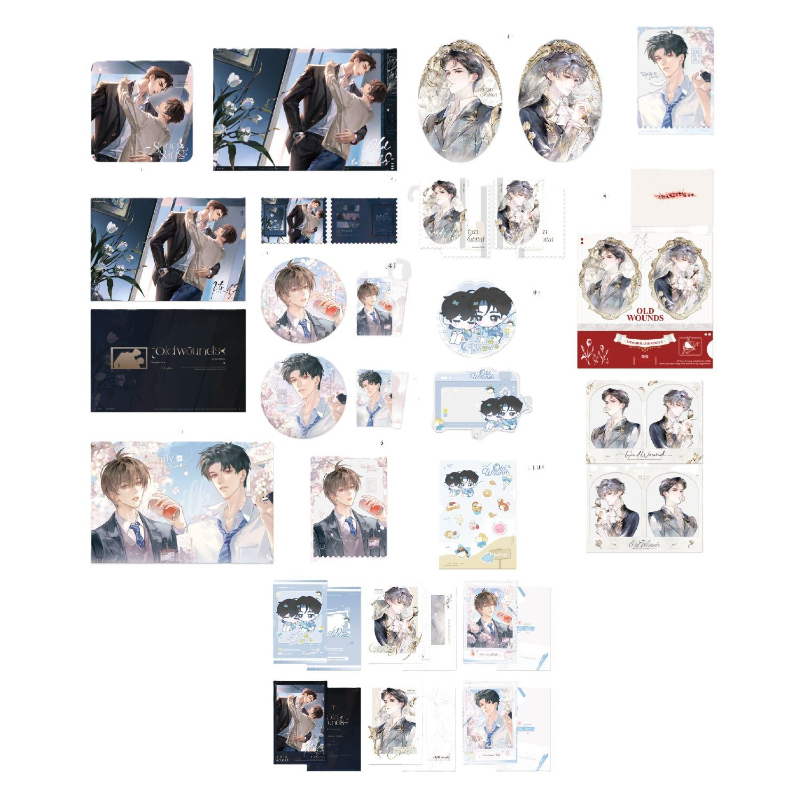 官谷 燏波岄陈伤一期周边 ALLIN 吧唧徽章 宋柏劳宁郁正版