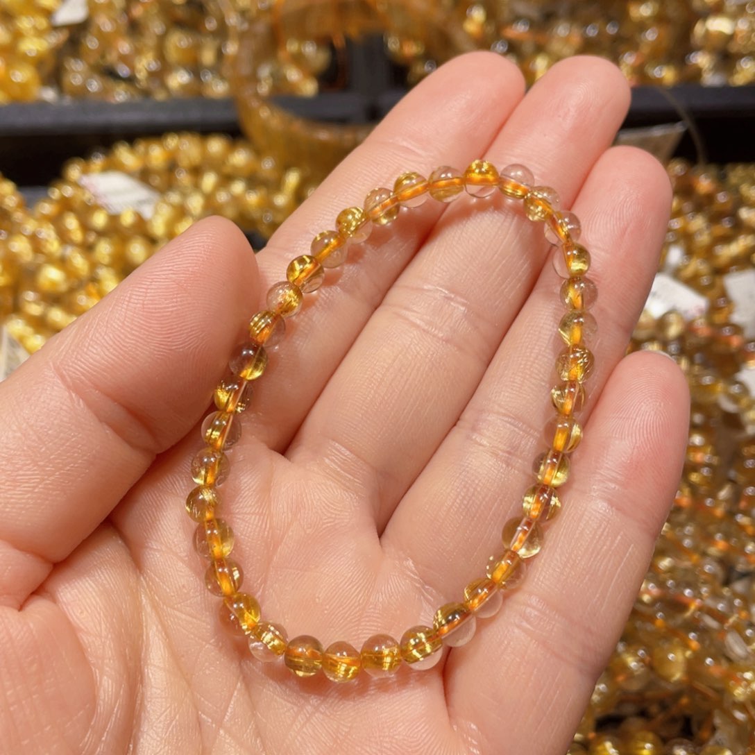 水晶手链未镶嵌ৡ****࿐天然水晶手链