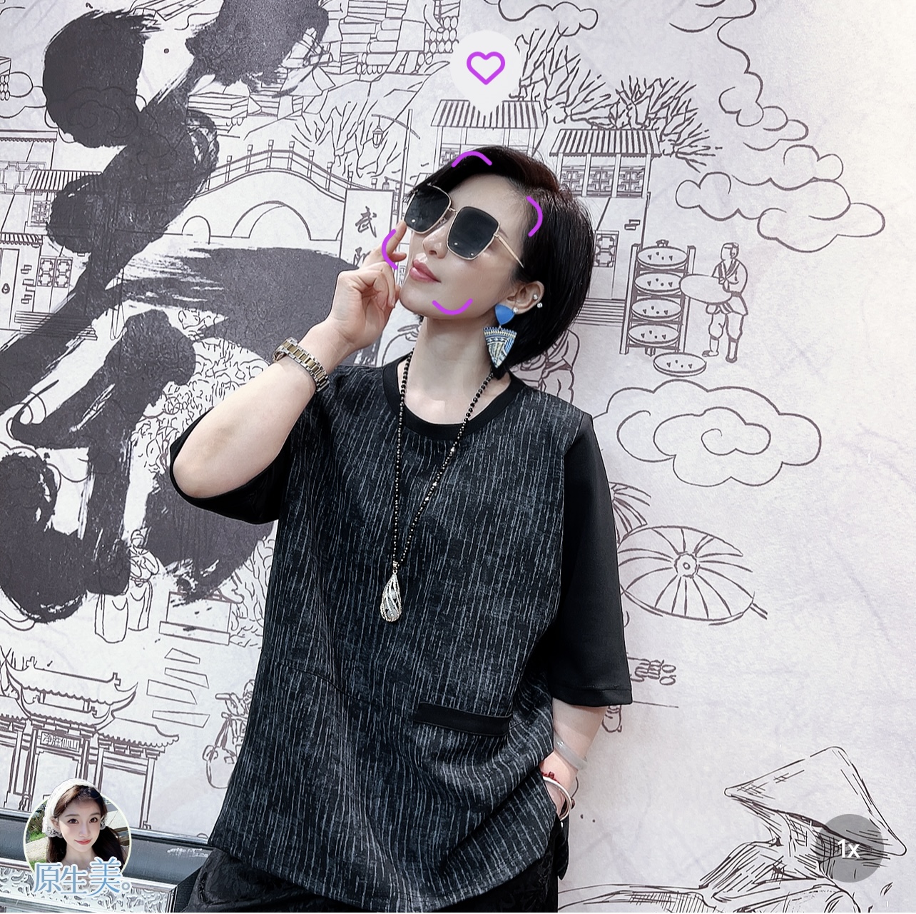 【麦子】小众定制设计宽松欧韩高级感上衣 6606