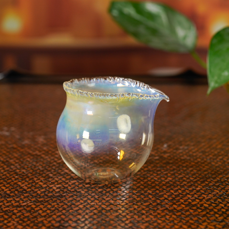 【栗子严选】木匚公道杯（幻彩琉璃）moshe1411