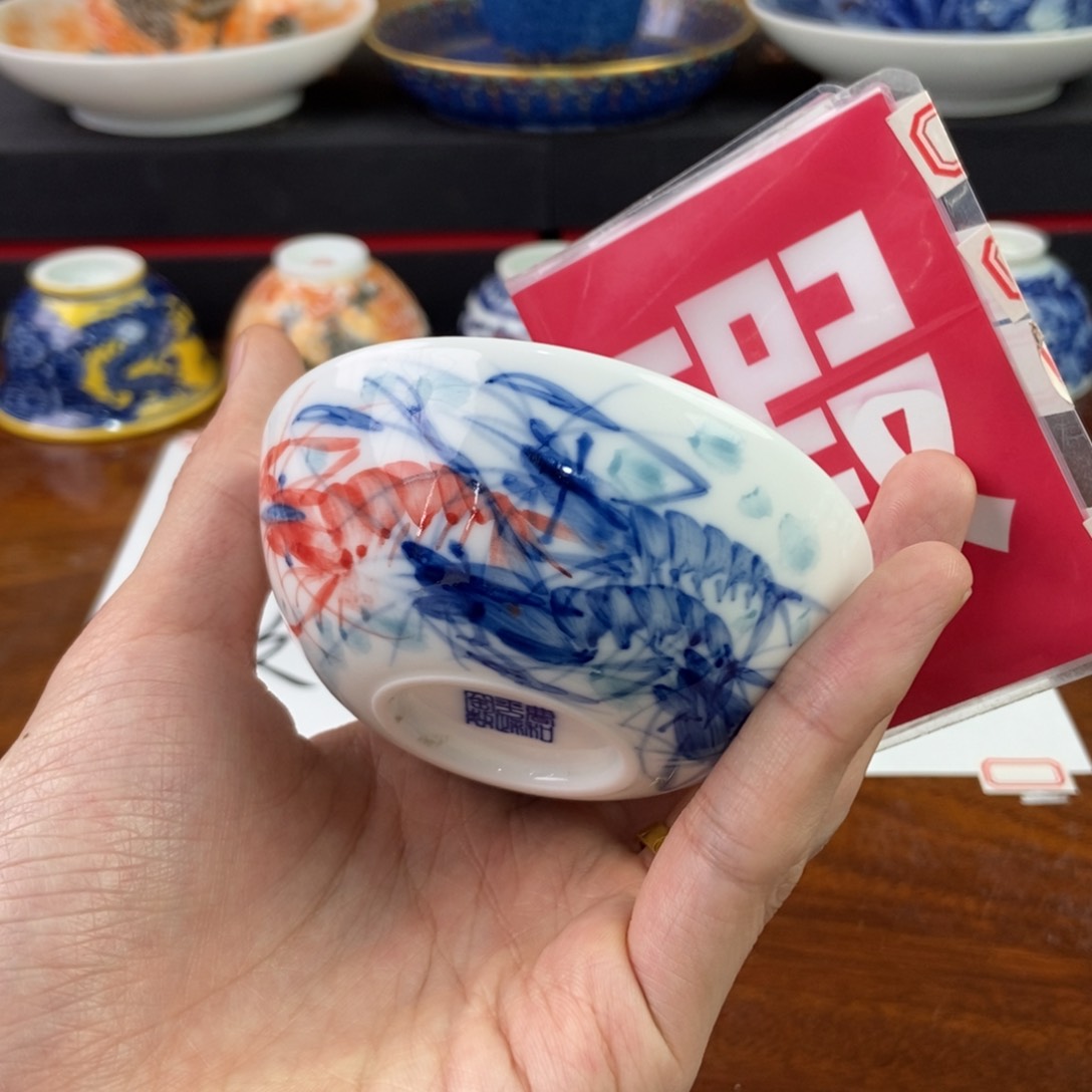杯景德镇手绘陶瓷艺术