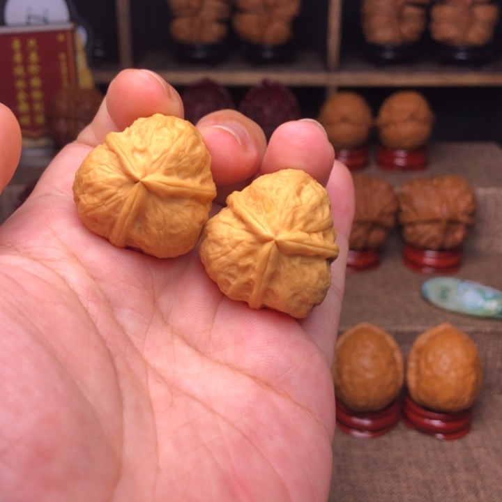 把件文玩核桃14小粽子三棱30