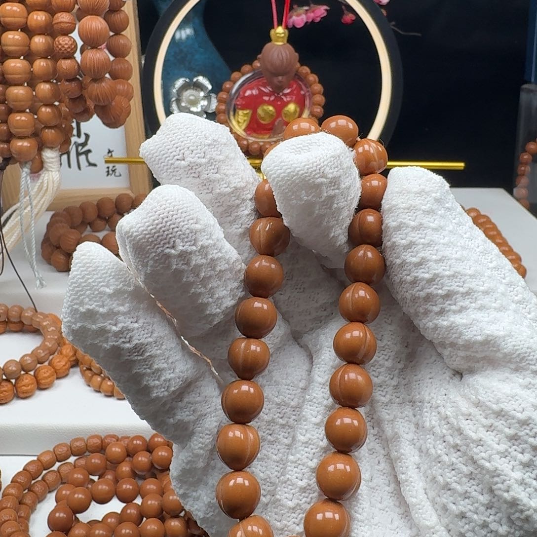 H***.猴头核桃手串猴头皮桃单圈1.0