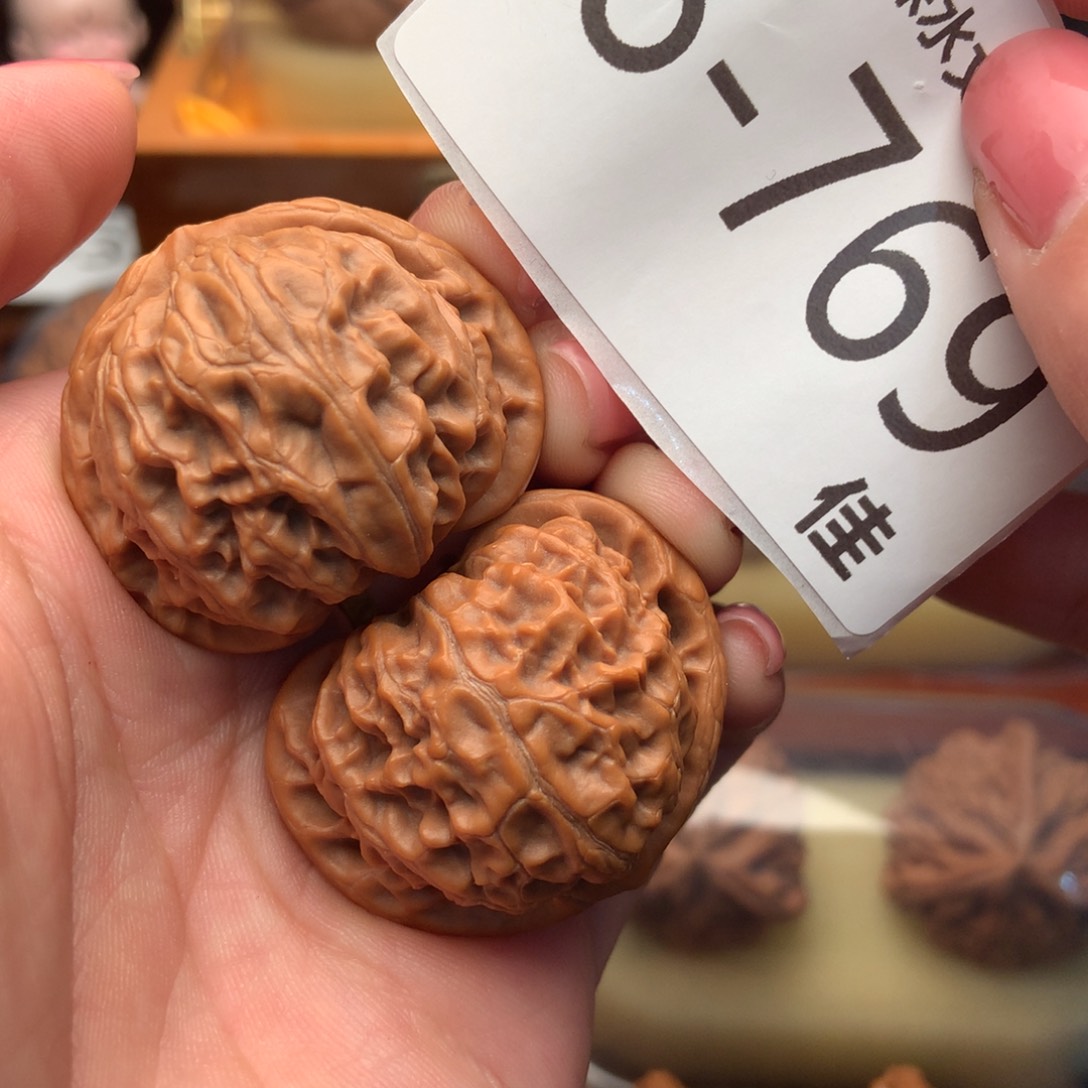 文玩核桃把件37宫灯