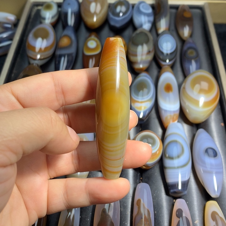 未镶嵌颈饰玛瑙/玉髓吊坠
