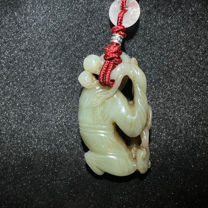 《清代》和田玉童子纳福 山东国营文物商店 25082100482-11566