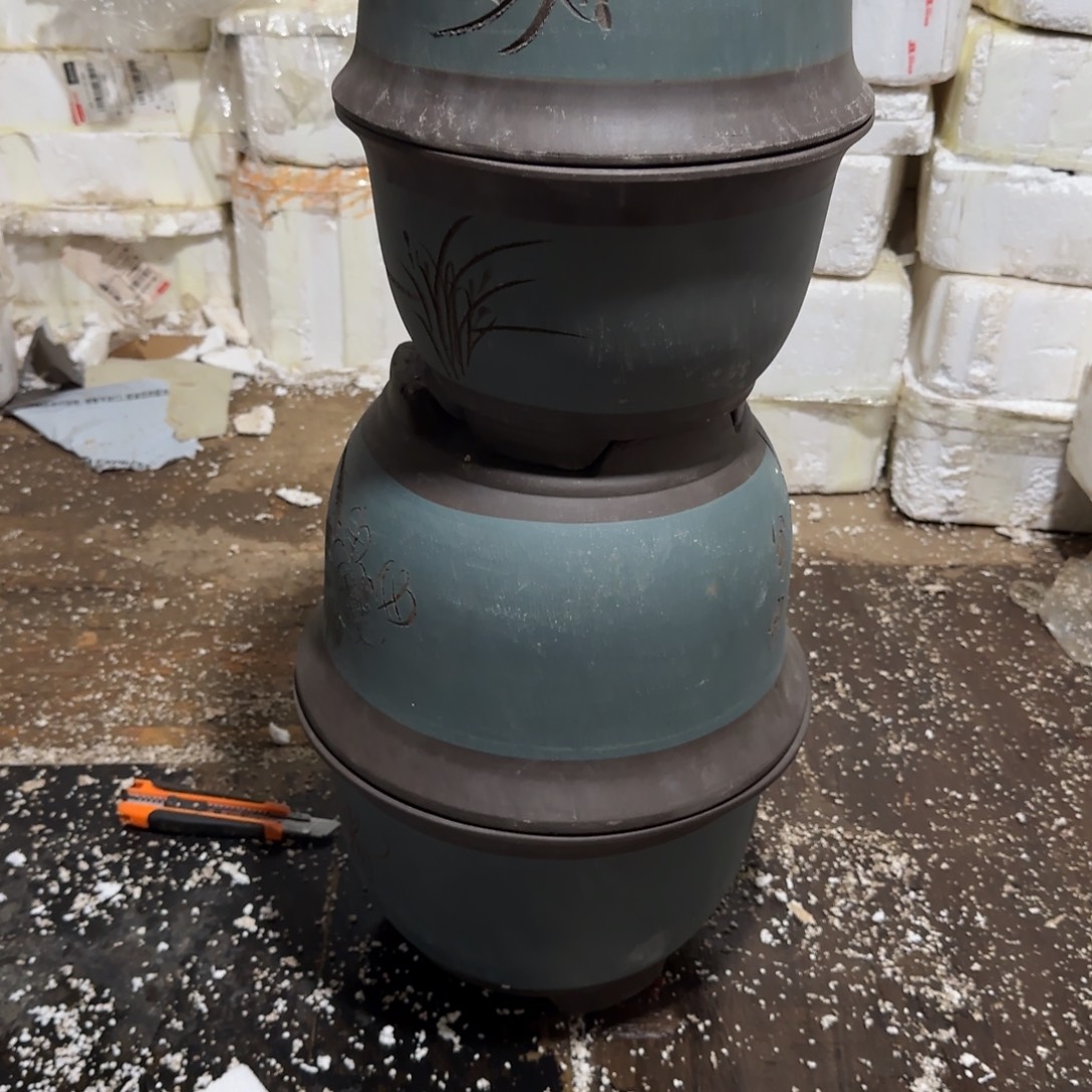 花盆紫砂口径18.12/14.10口径